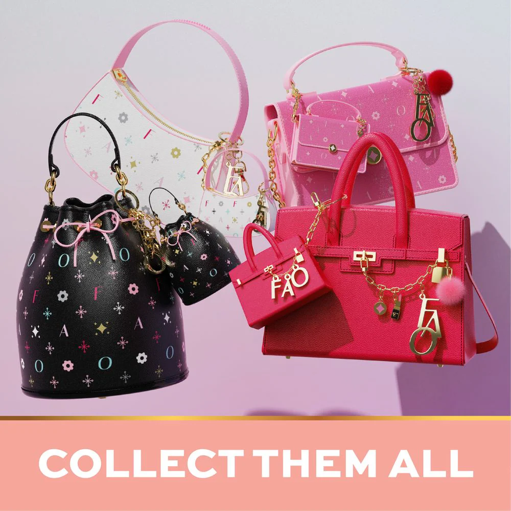 7th Ave. Mini Pouch Bag Charm - Image 5