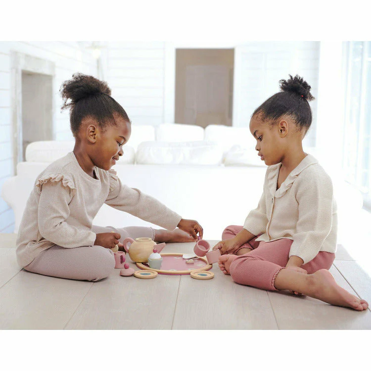 Mini Chef Wooden Birdie Tea Set - Image 2