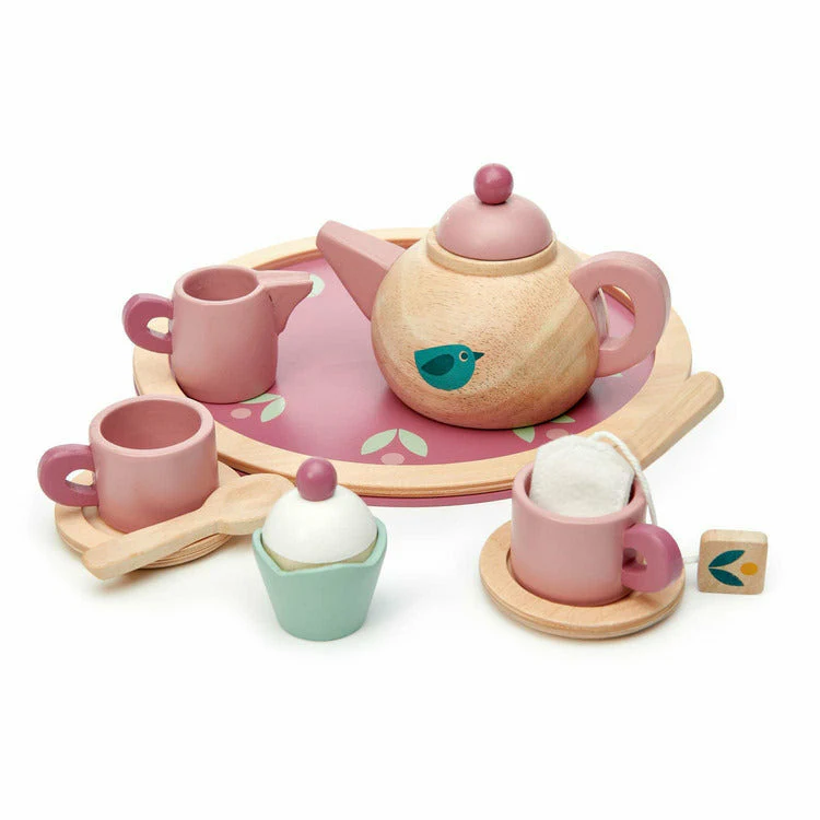 Mini Chef Wooden Birdie Tea Set - Image 3