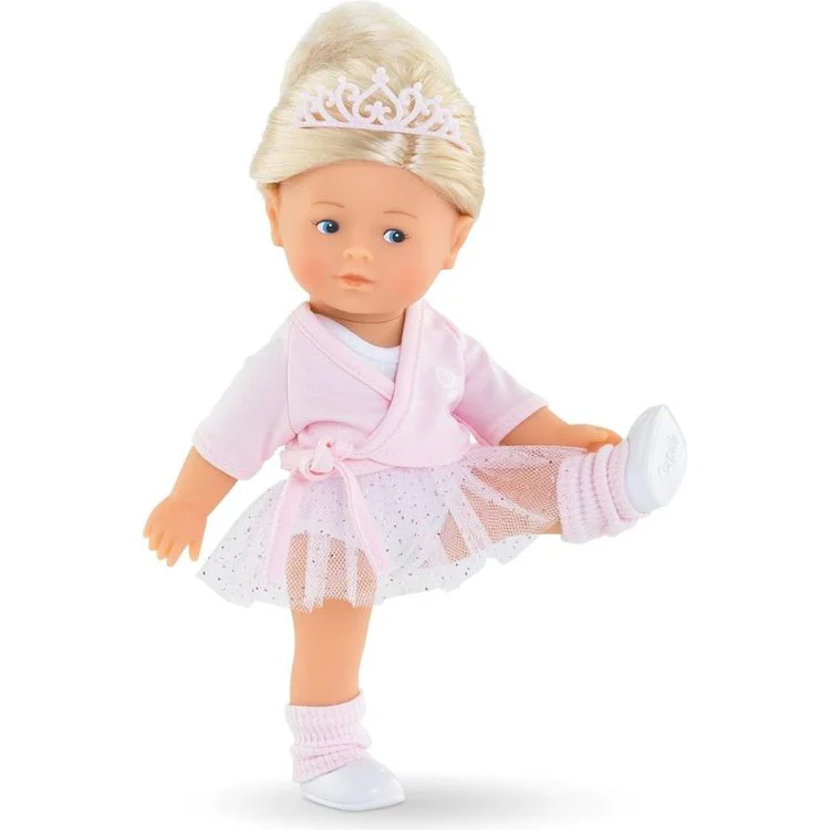 Mini Corolline Rosy Ballerina 8" Doll Set - Image 5
