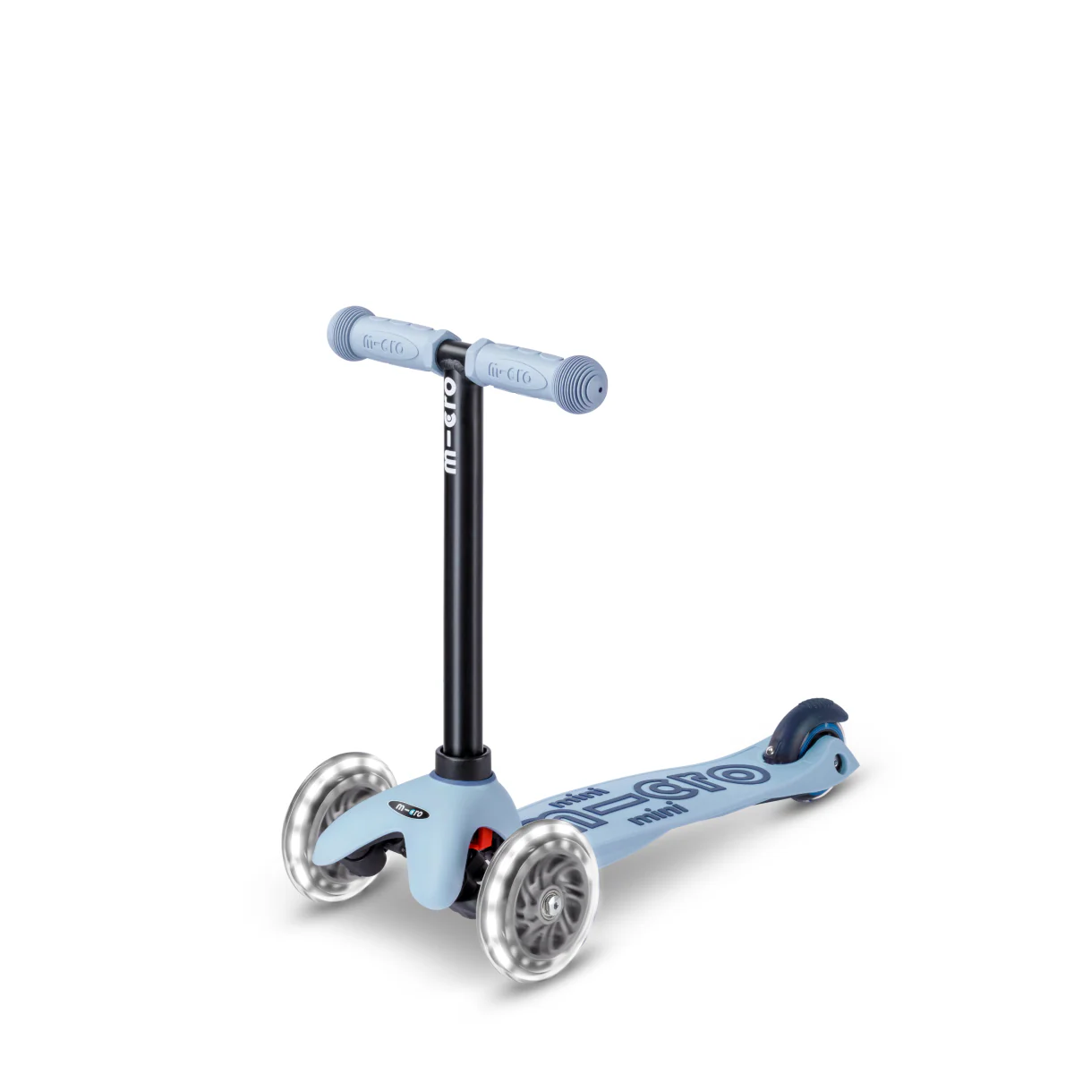 Mini Deluxe Rock & Go LED Scooter - Ocean Slate - Image 5