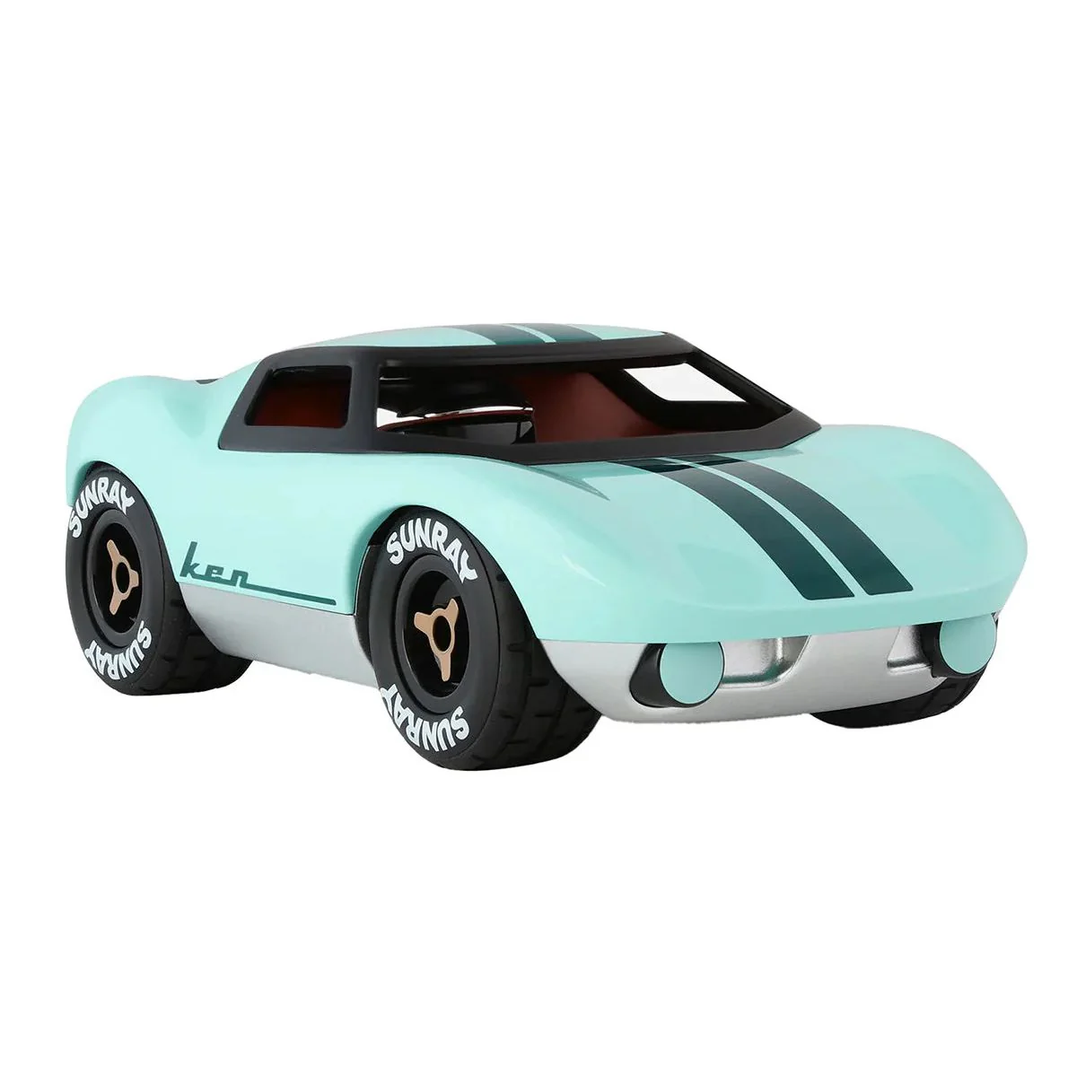 Mini Ken Parton Toy Car - Mint Blue