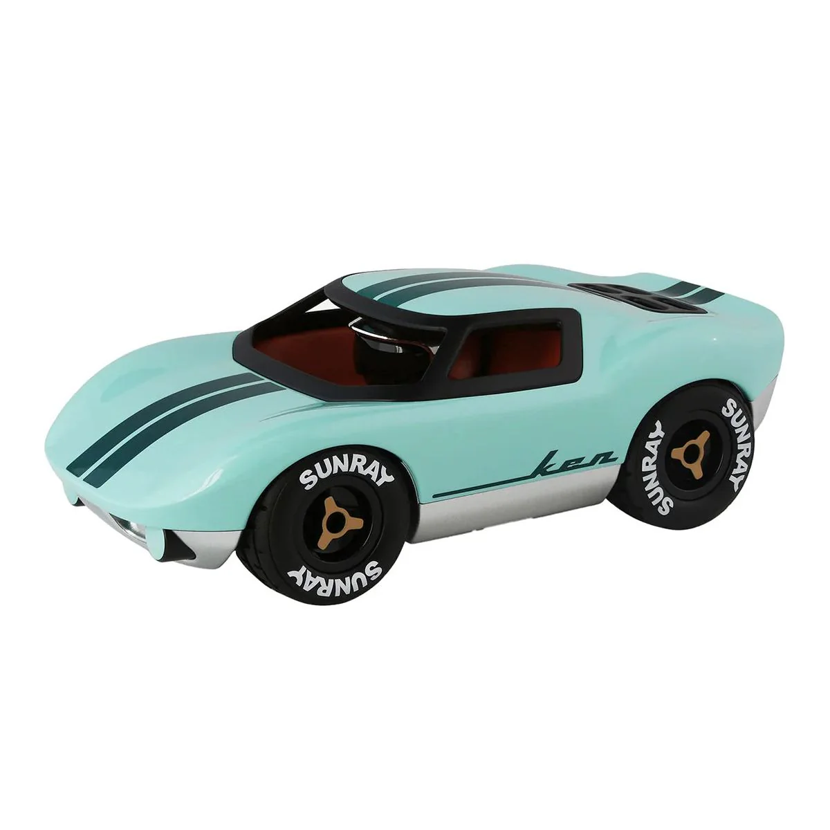 Mini Ken Parton Toy Car - Mint Blue - Image 2
