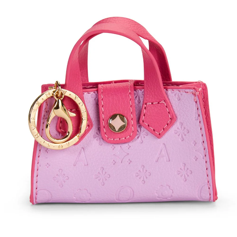 Rockefeller Mini Top Handle Tote Bag Charm - Image 3