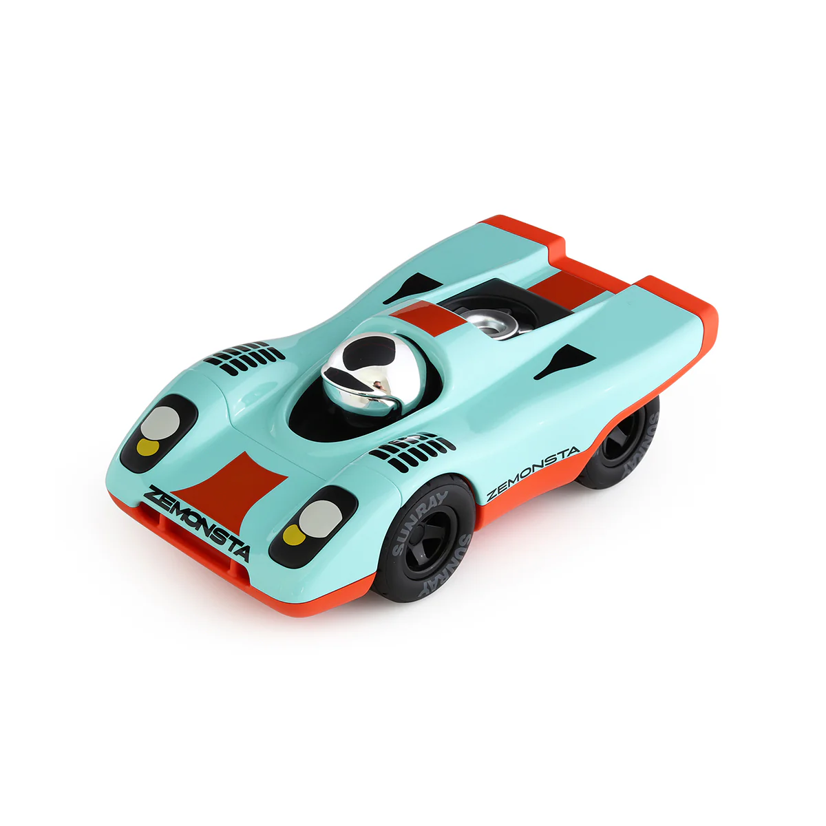 Mini Zemonsta Klaus Toy Car - Blue/Orange