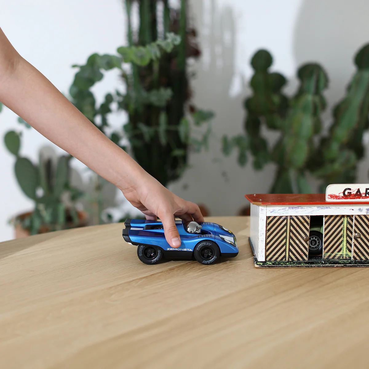 Mini Zemonsta Toy Car - Hans Blue - Image 2