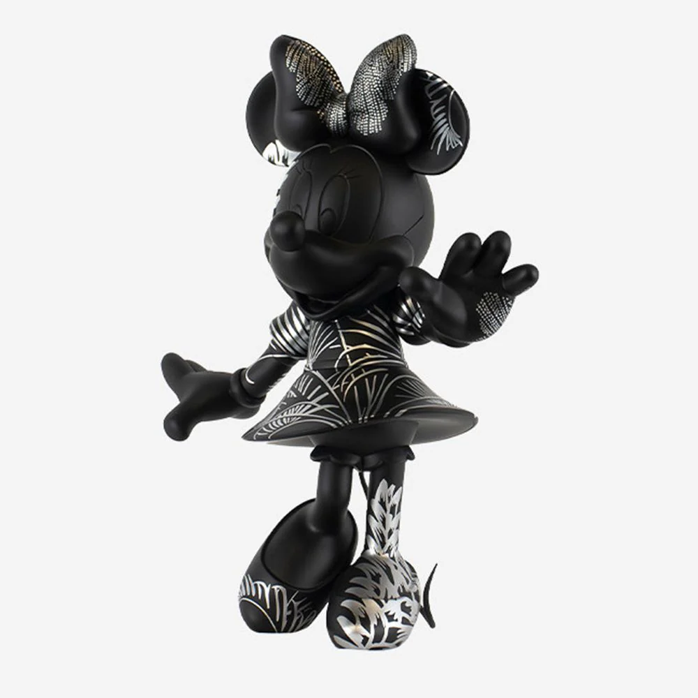 Minnie Mouse 12" Star Style Martyn Lawrence Bullard Figurine - Black & Silver - Image 5