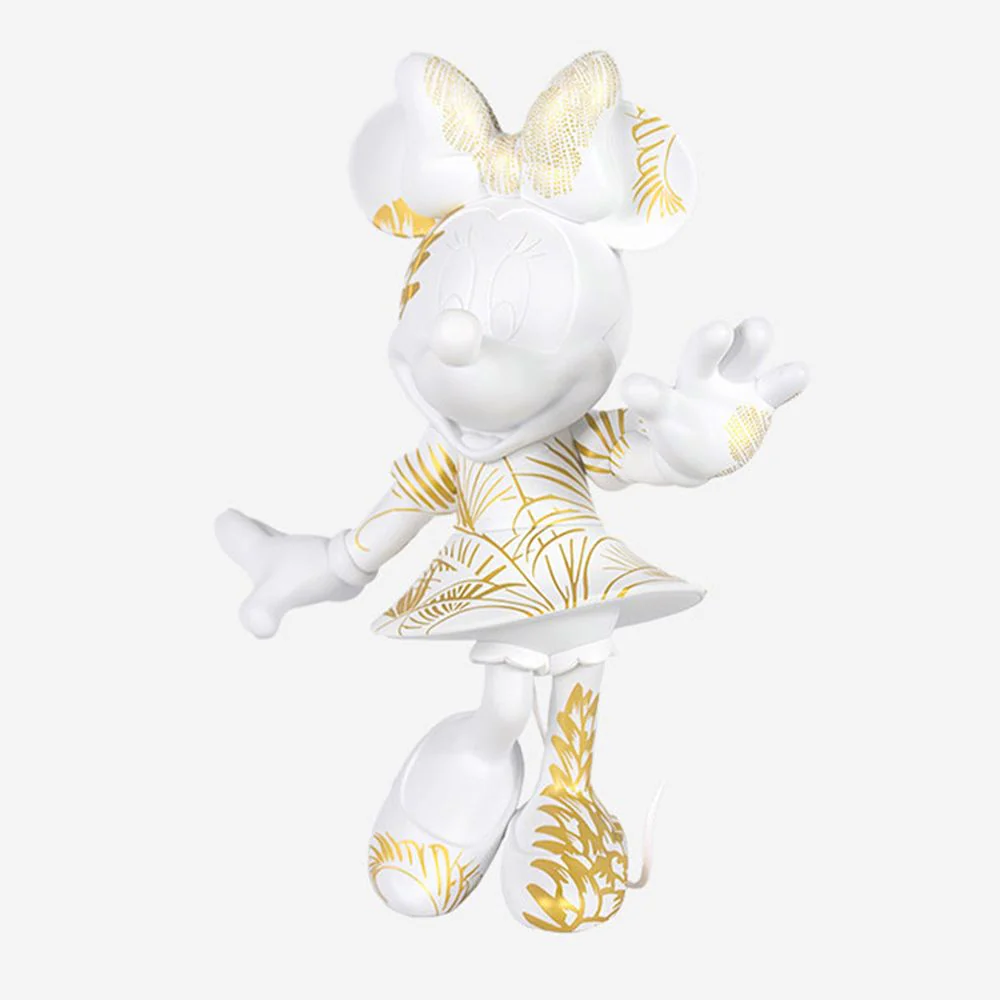 Minnie Mouse 12" Star Style Martyn Lawrence Bullard Figurine - White & Gold - Image 8