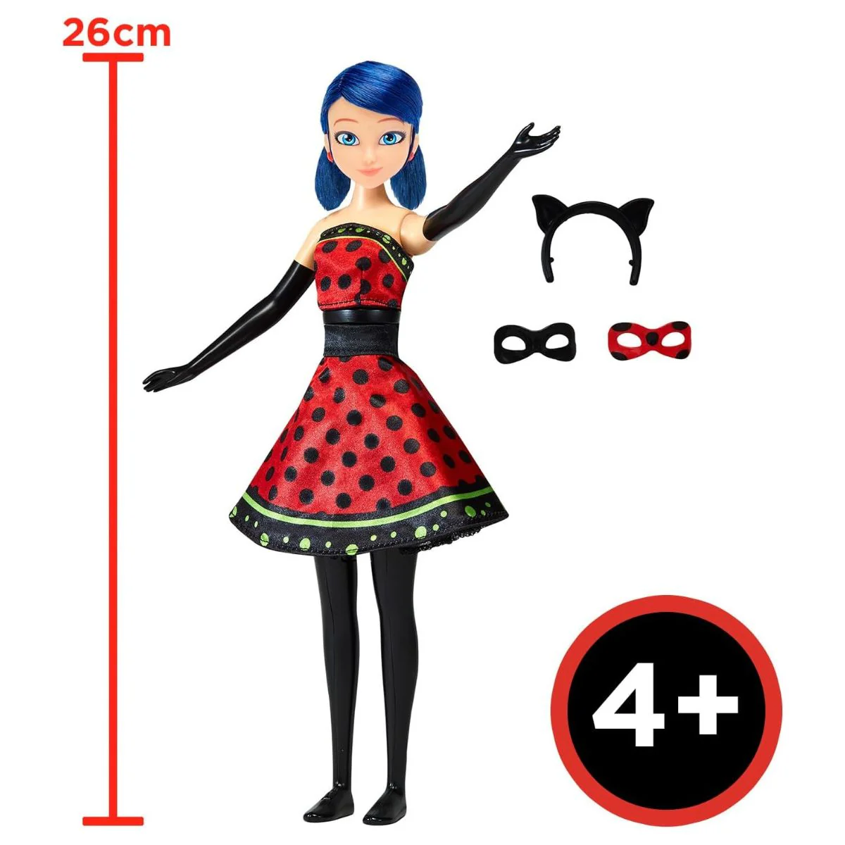 Miraculous Ladybug Hero Switch Transformation Doll 10" - Image 4