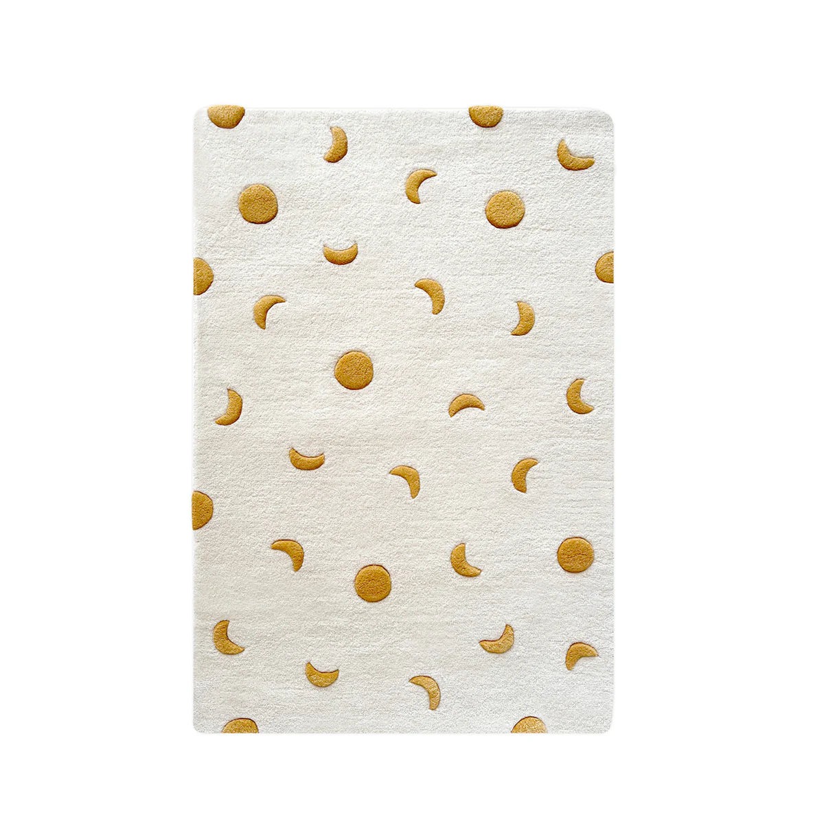 Moon Rug - Cream & Gold