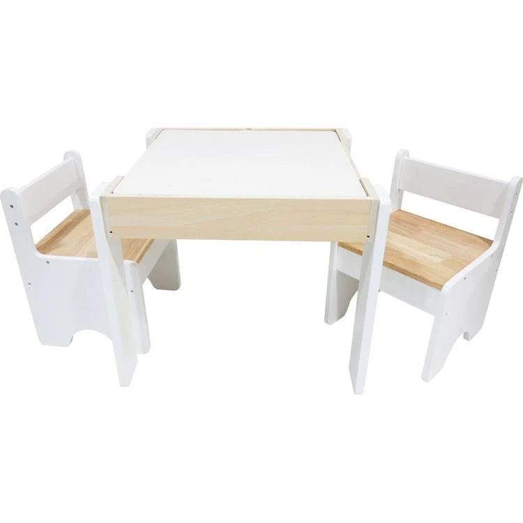 Multi-Activity Table with Reversible Tabletop & Chairs Set