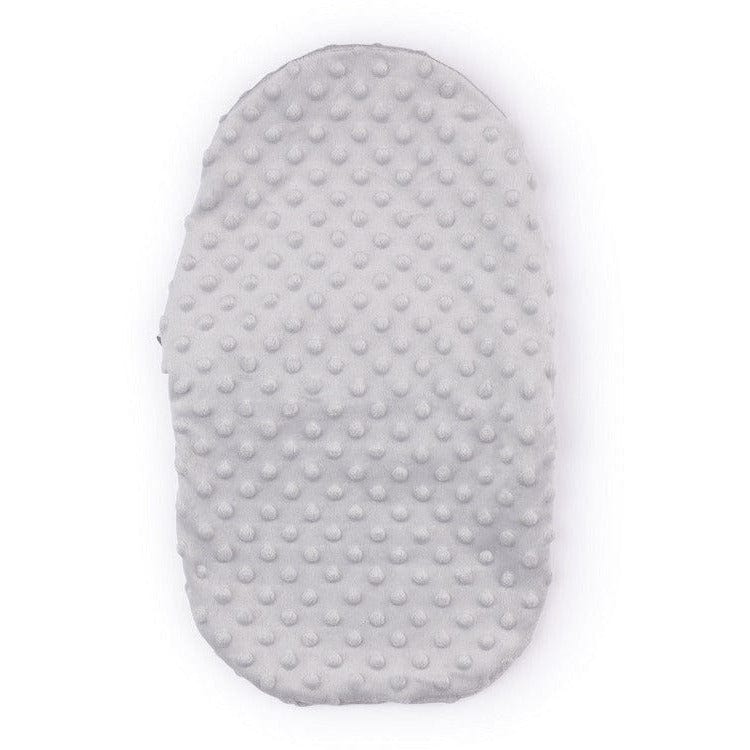 My FAO Doll Swaddle - Grey Dots & Flowers - Image 3