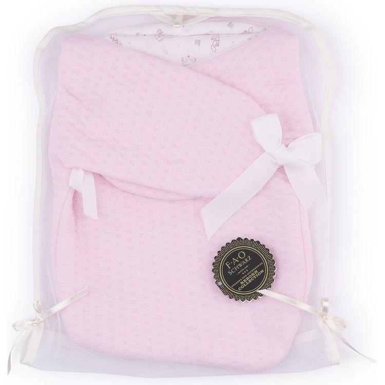 My FAO Doll Swaddle - Light Pink - Image 4
