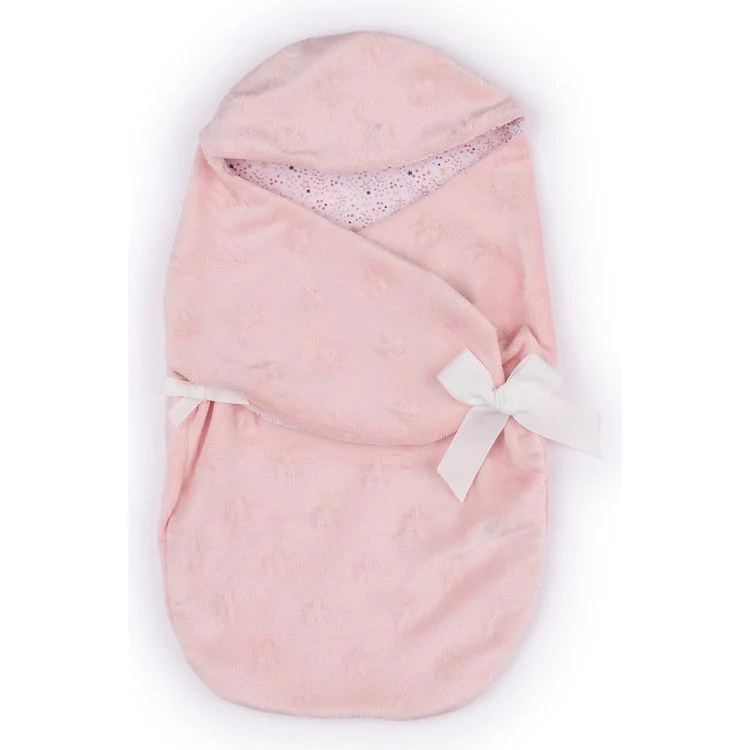 My FAO Doll Swaddle - Pink Stars