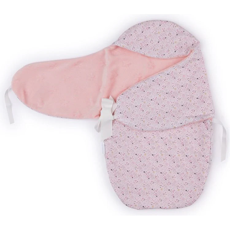 My FAO Doll Swaddle - Pink Stars - Image 2