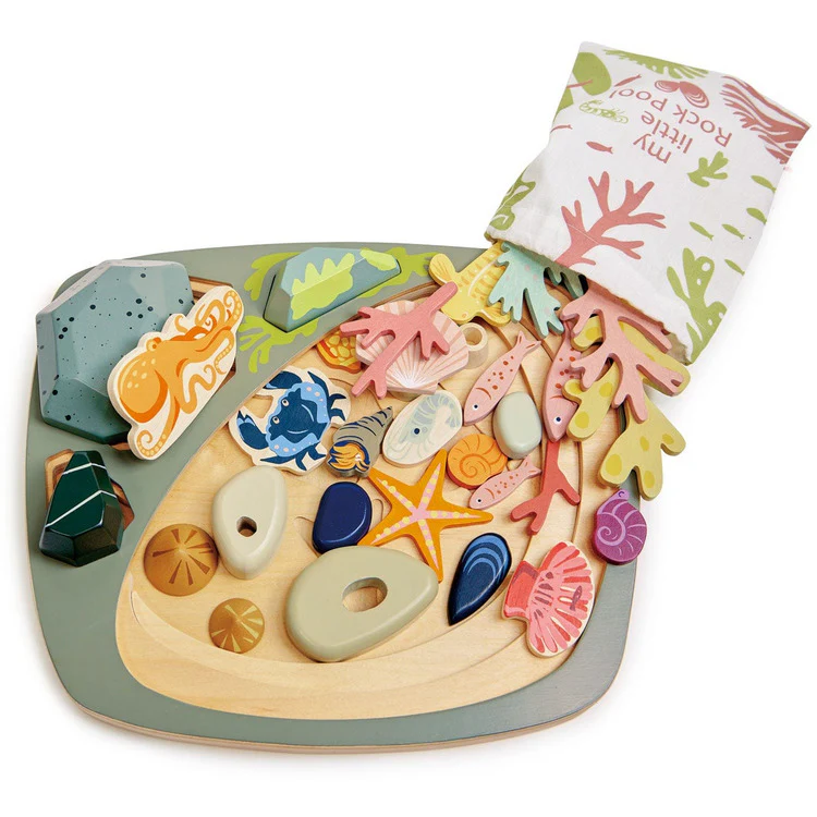 Wooden My Little Rock Pool Activity Toy - Image 3