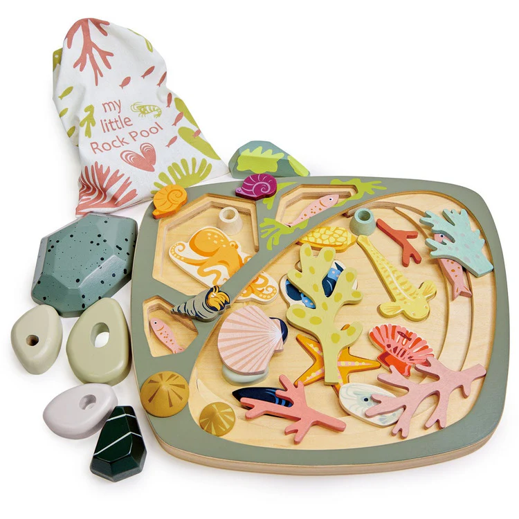 Wooden My Little Rock Pool Activity Toy - Image 4