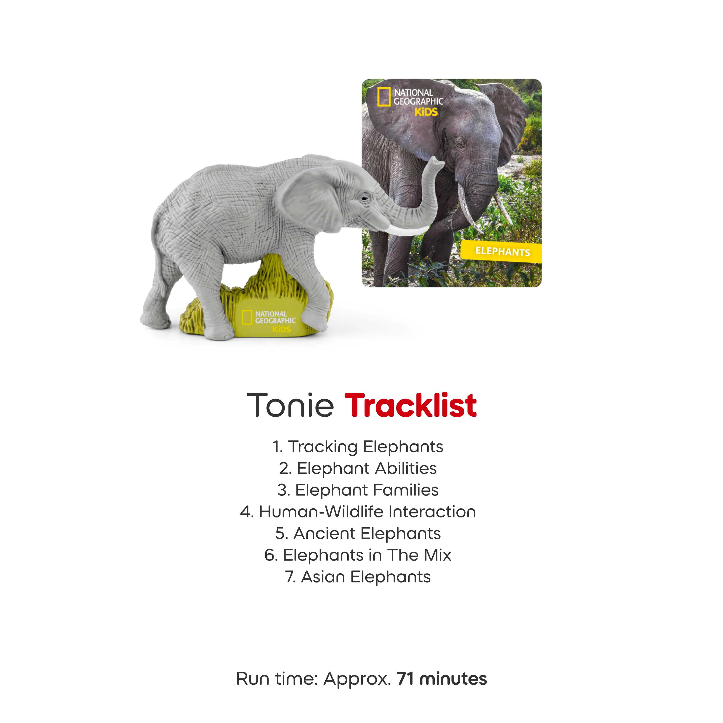 National Geographic Kids: Elephants Tonie - Image 5