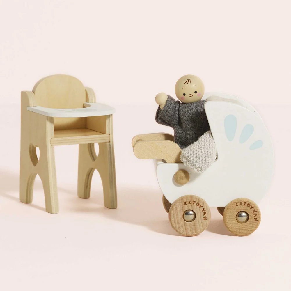 Nursery Dollhouse Furniture Set - Image 2
