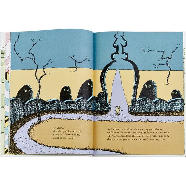 "Oh The Places You'll Go" by Dr. Seuss Leather-Bound Book - Image 3