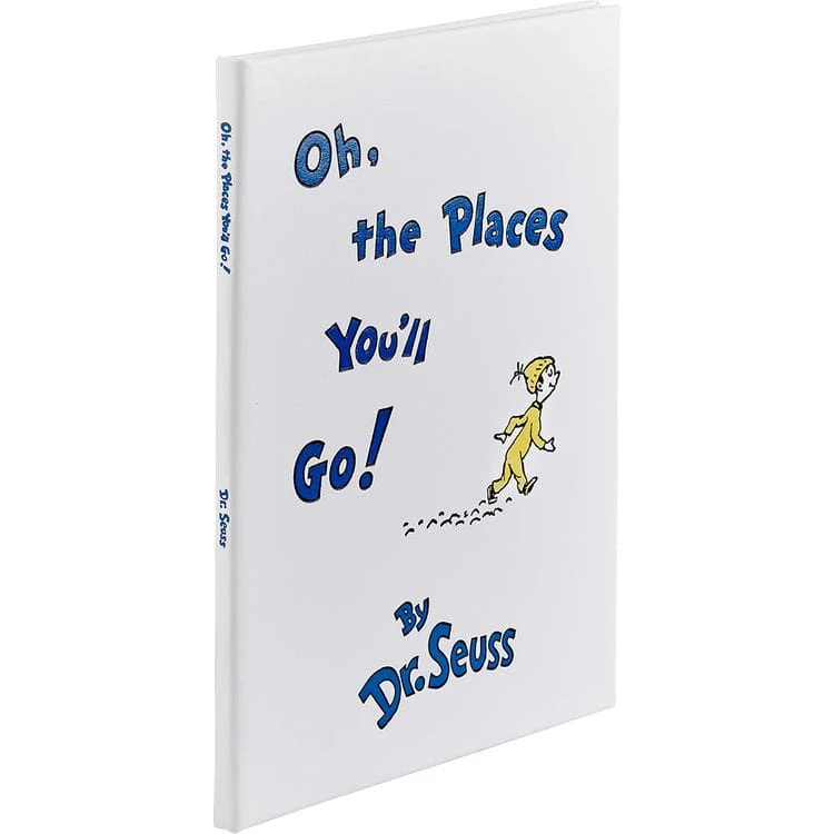 "Oh The Places You'll Go" by Dr. Seuss Leather-Bound Book - Image 6