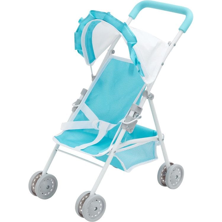 Olivia's Little World Baby Doll 3 Piece Nursery Set - Blue - Image 2