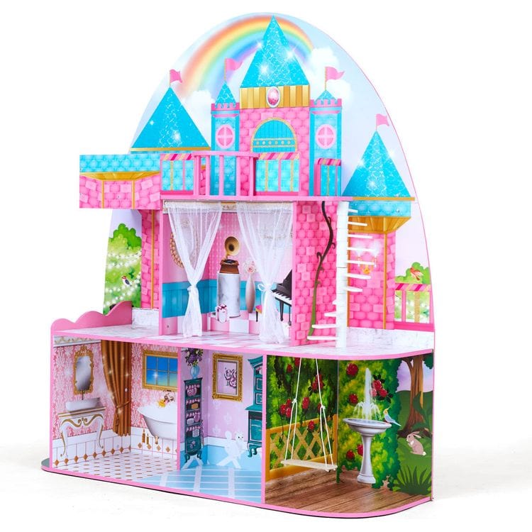 Olivia's Little World Princess Castle Dollhouse for 12" Dolls - Image 2