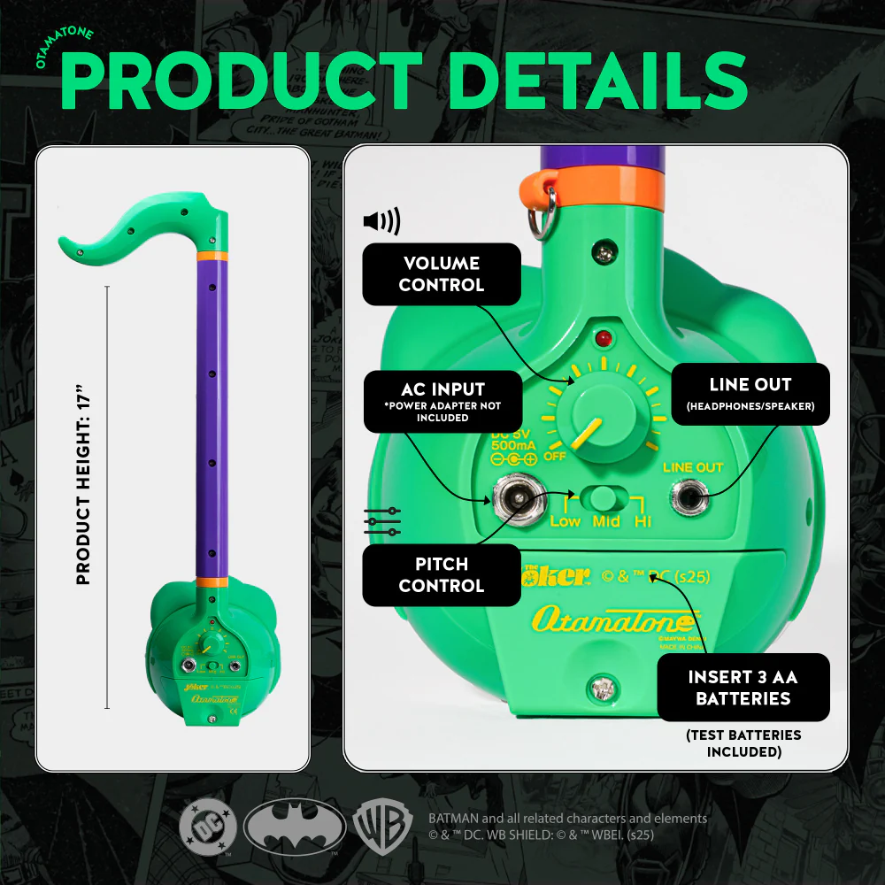Otamatone Deluxe DC - Joker - Image 4