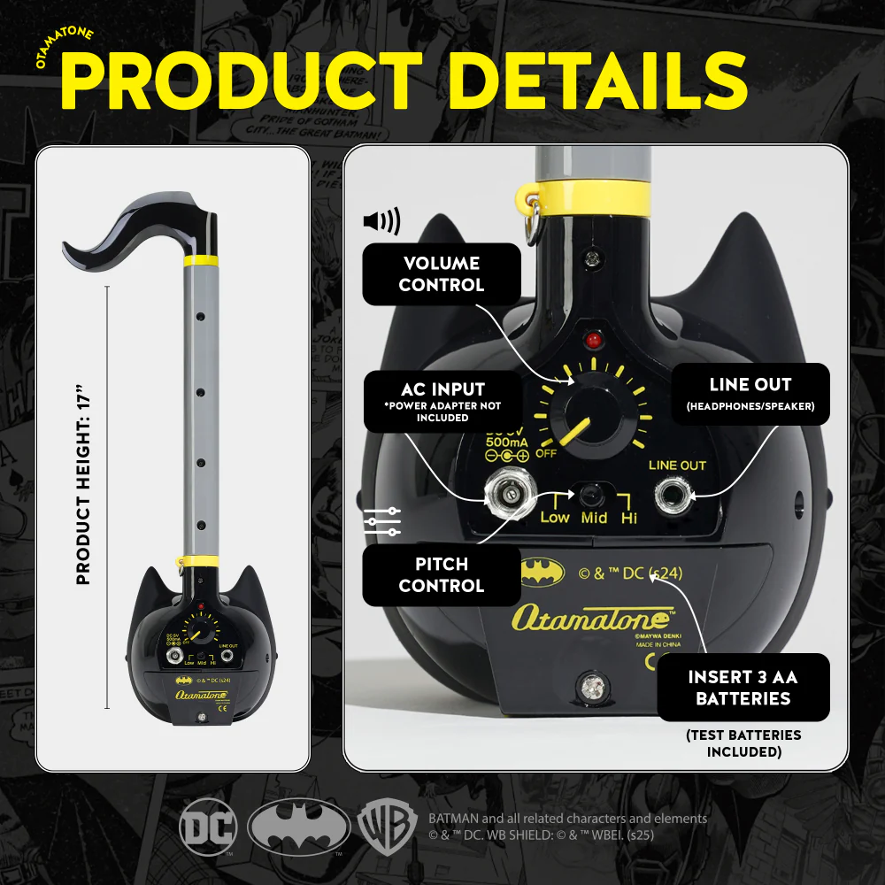 Otamatone Deluxe Series 1 - DC Comics Batman - Image 4