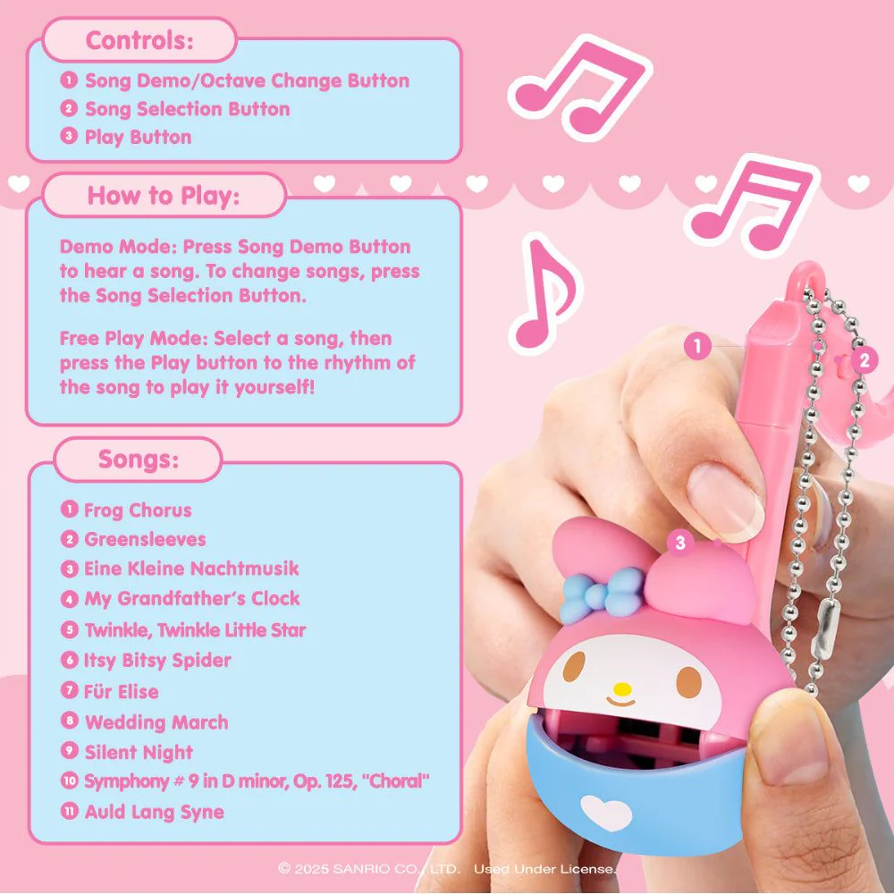 Otamatone Melody Sanrio - My Melody - Image 4