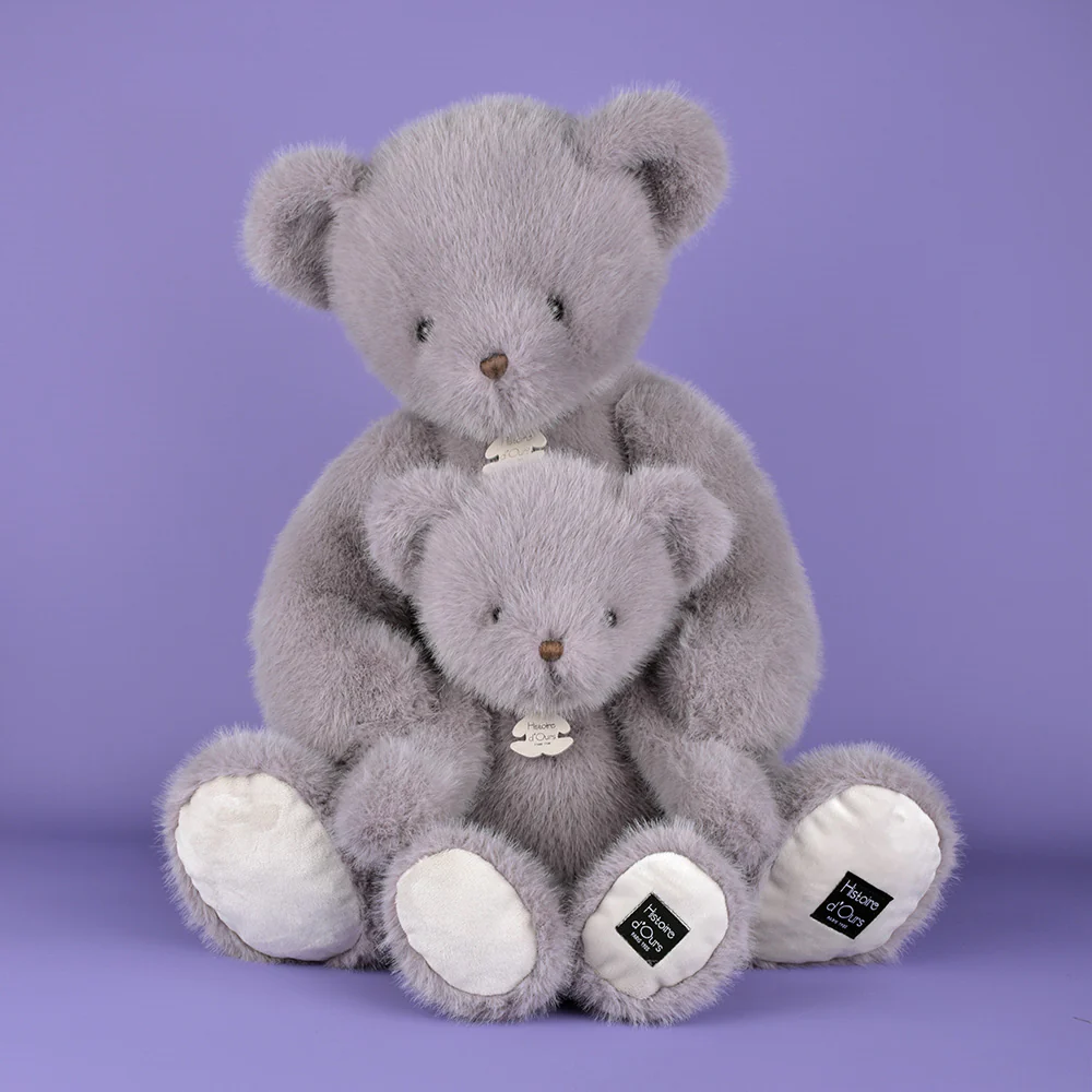 Small Teddy Bear - Grey Lavender - Image 3