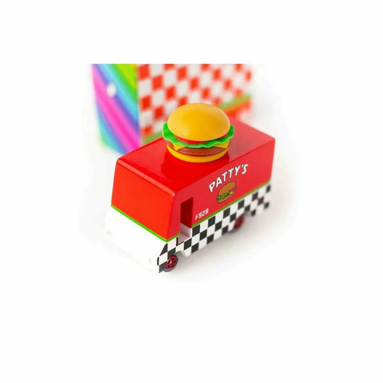 Pattys Hamburger Van Toy Car - Image 2