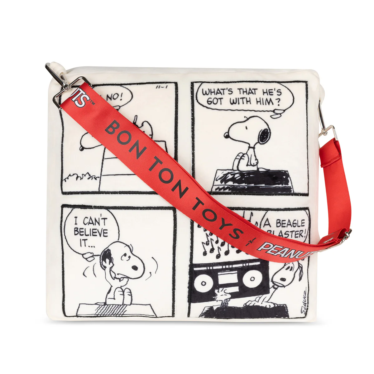 Peanuts Comic Strip Pillow Purse - 11" - Image 3