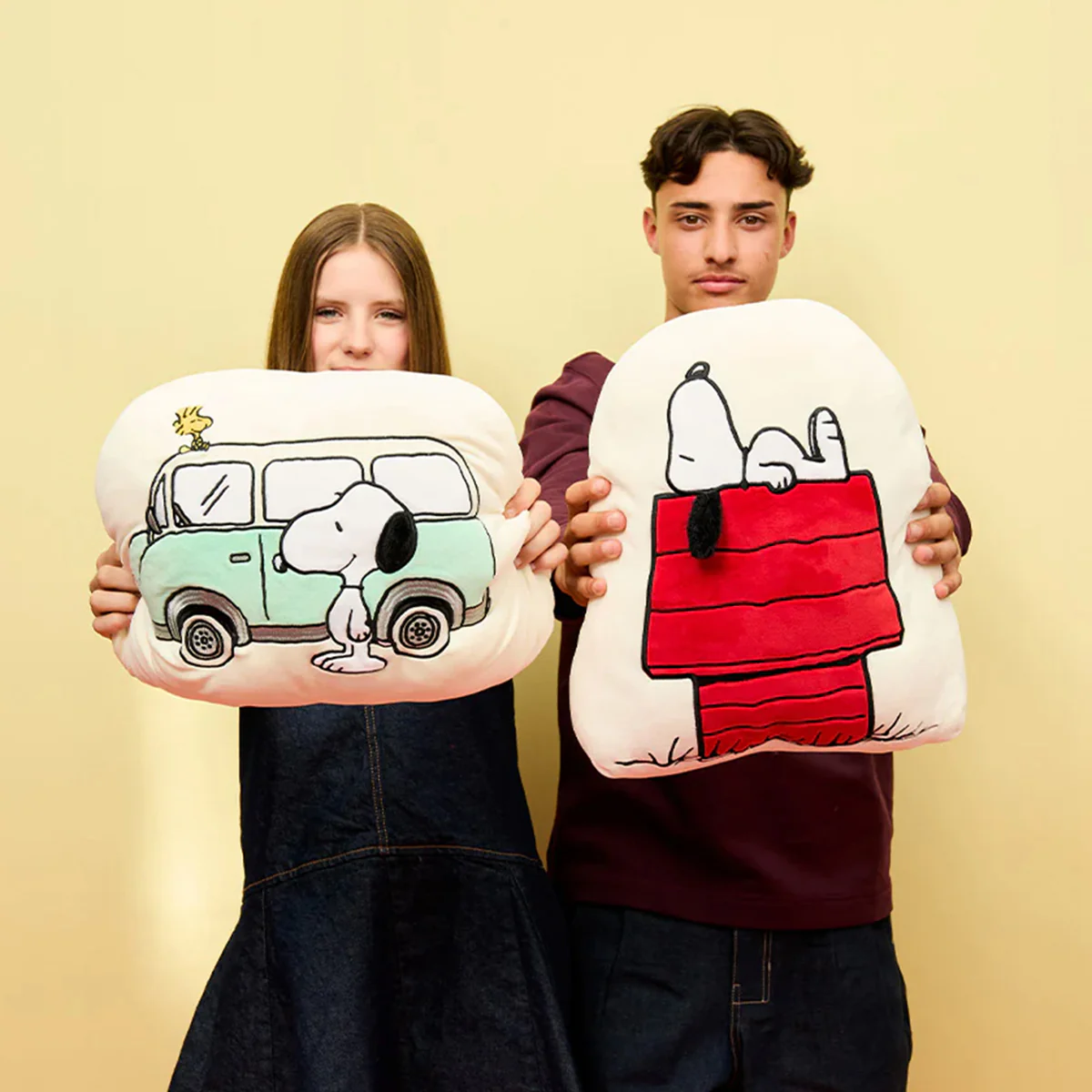 Peanuts Doghouse Pillow - 15" - Image 2