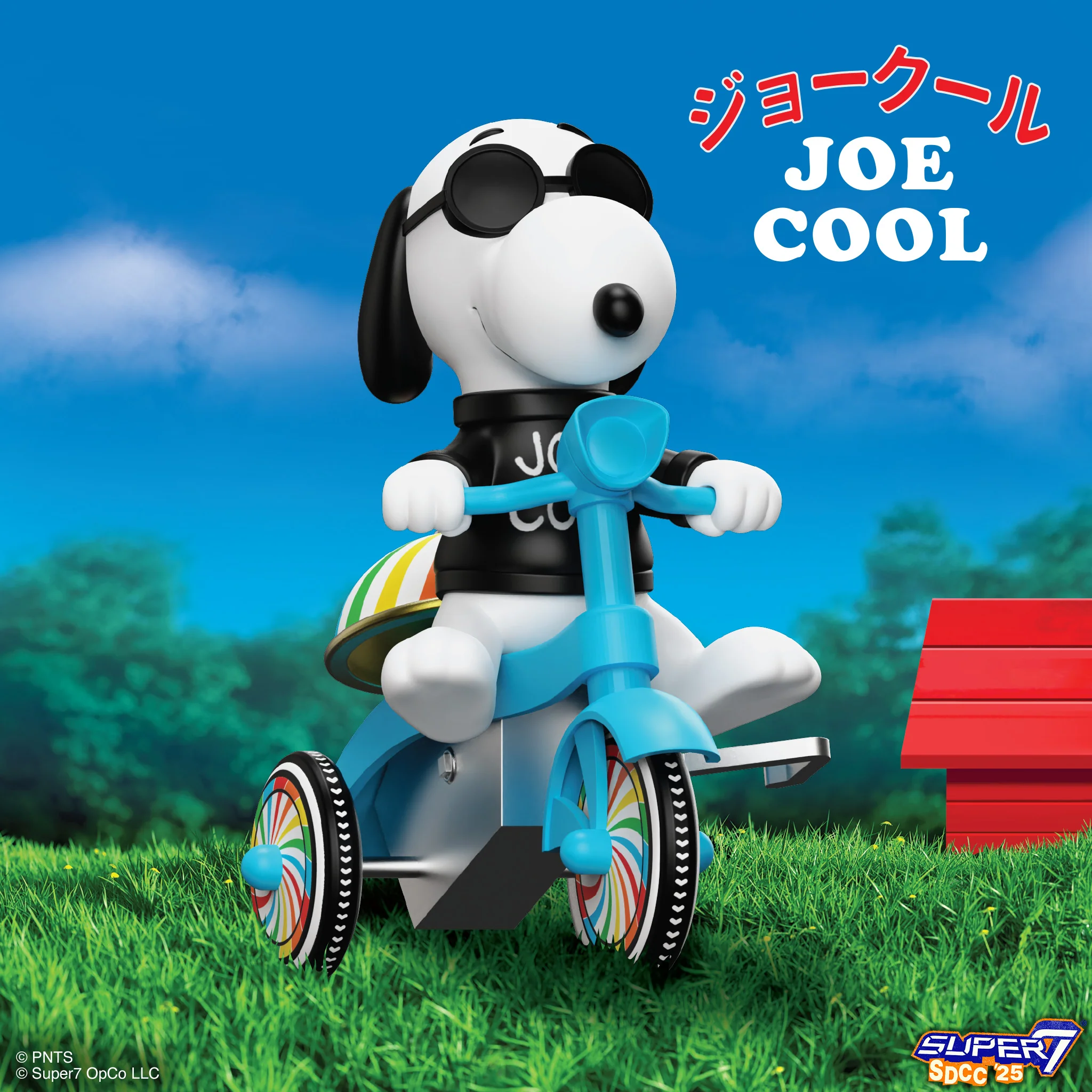 Peanuts Super Cycles Figure - Joe Cool - Image 2