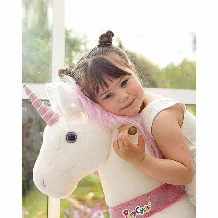 Pink Model U Ride-On Unicorn - 4-7 Years - Image 3