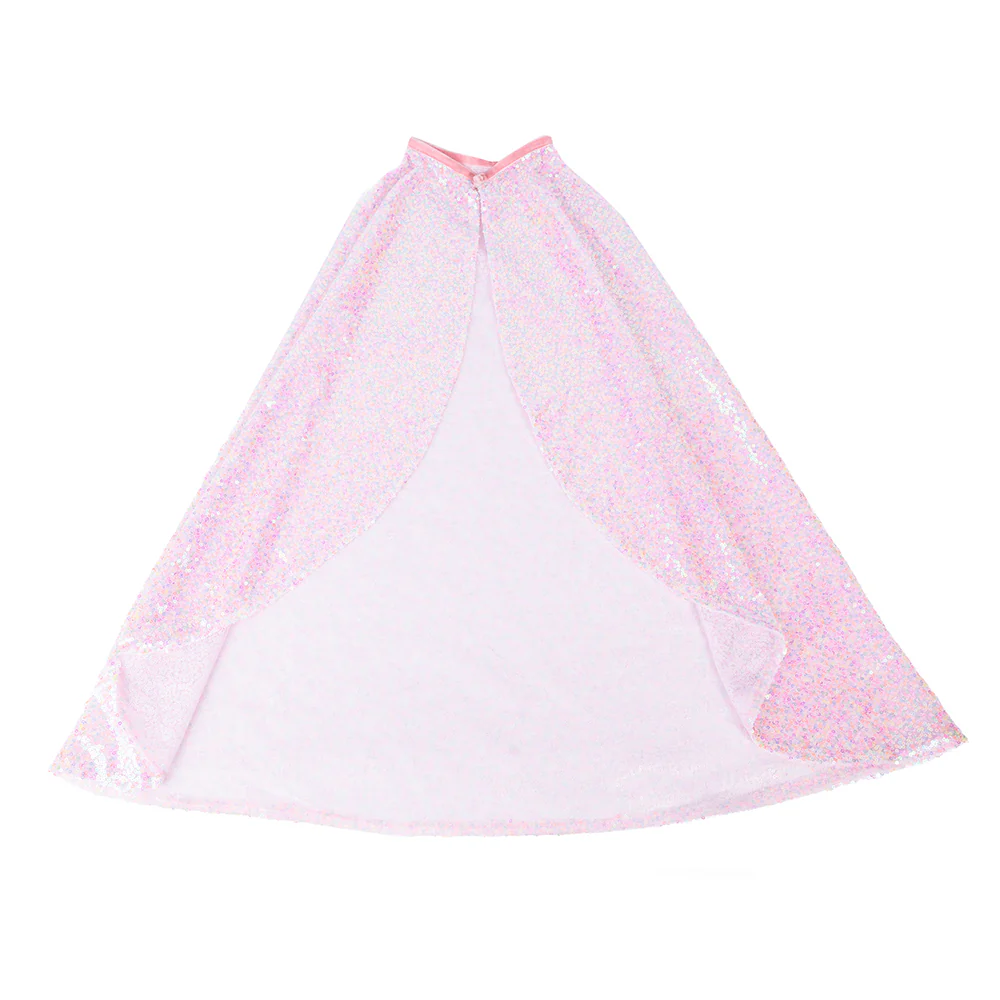 Pink Sequins Twirl Cape - Size 4-6 Years - Image 4