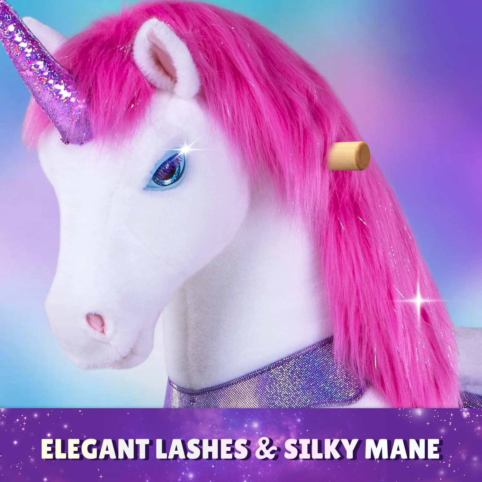 Pink Unicorn Model Y Ride on Toy - 4-7 Years - Image 3