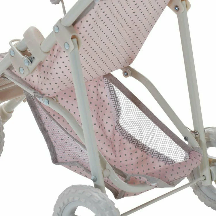 Polka Dots Princess Baby Doll Jogging Stroller - Pink - Image 5
