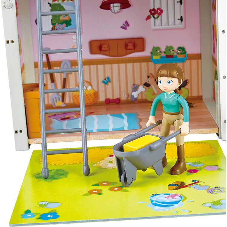 Pony Ranch Barn Stable Club Playset Doll House - Image 7