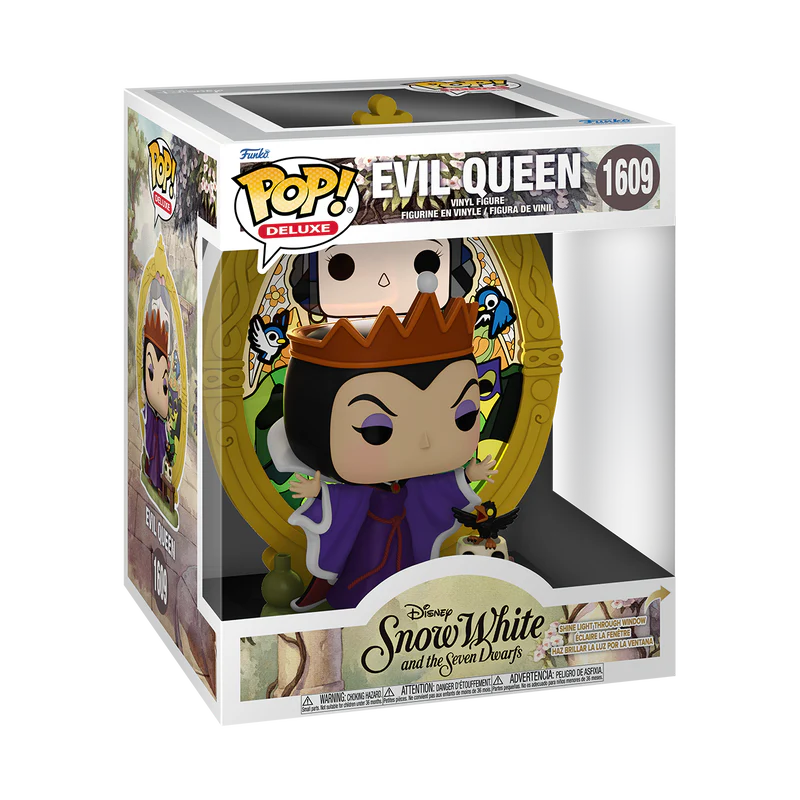 Pop! Deluxe Evil Queen (Snow White Stained Glass)