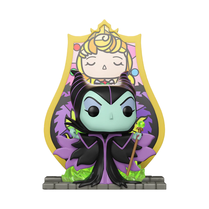 Pop! Deluxe Maleficent (Princess Aurora Stained Glass) - Image 2