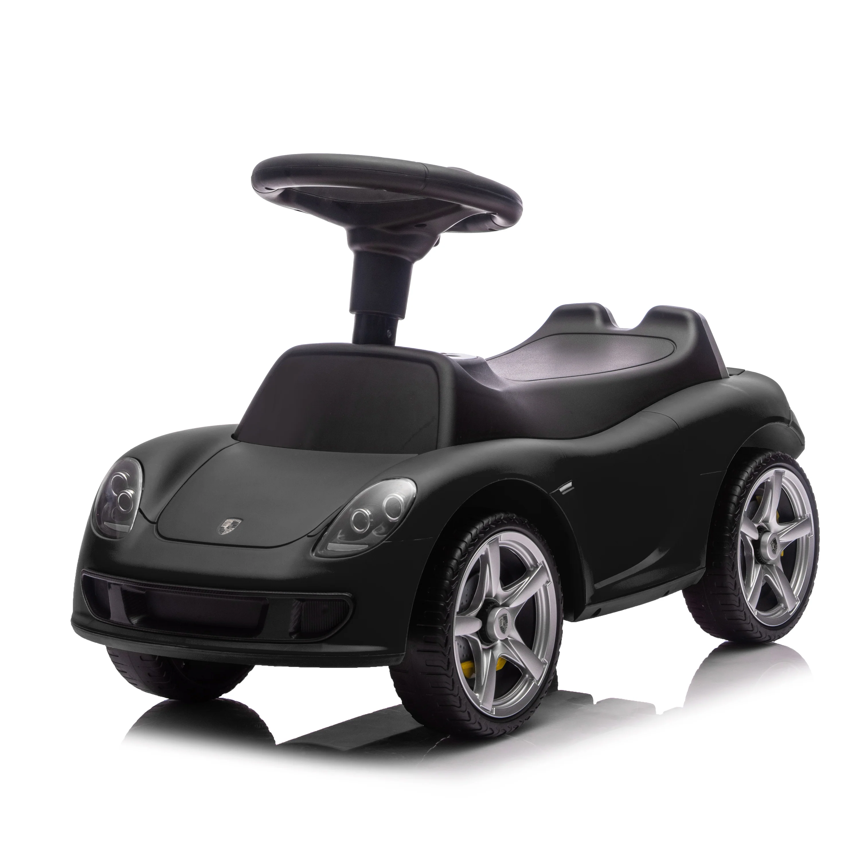 Porsche 911 Carrera GT Foot-to-Floor Ride-On - Black