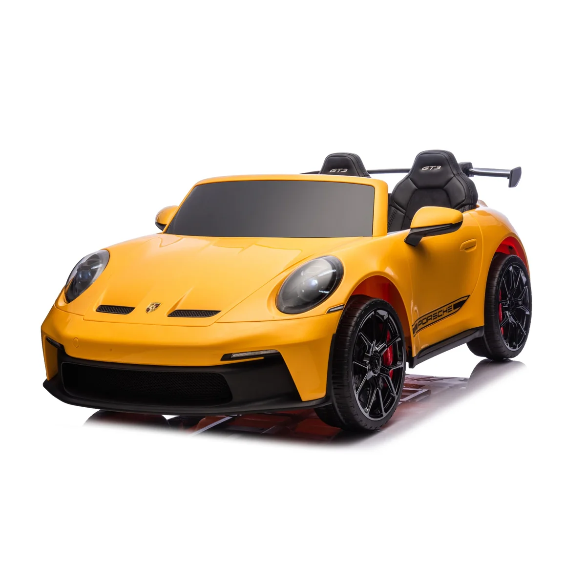 Porsche GT3 12V Ride-On - Yellow