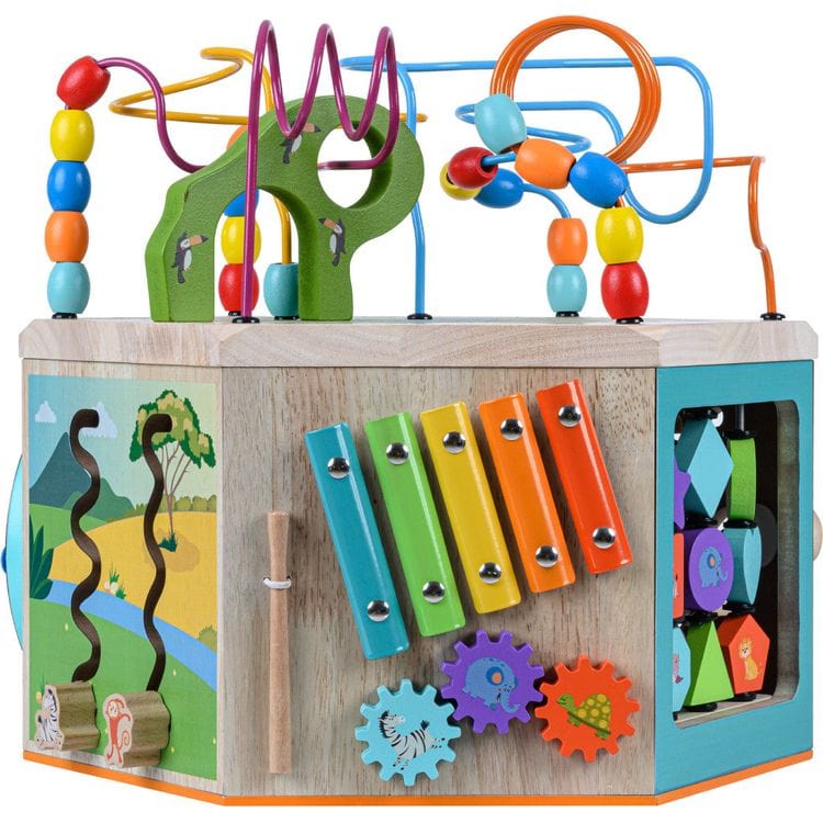 Preschool Play Lab 7-in-1 Large Activity Station - Image 2