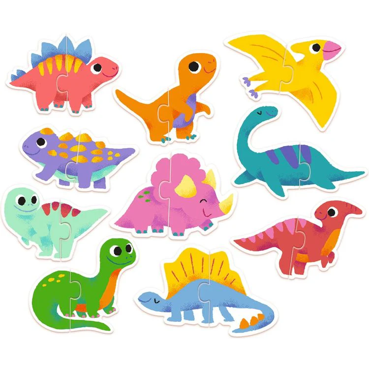 Dinosaur Puzzle Duos - Image 2