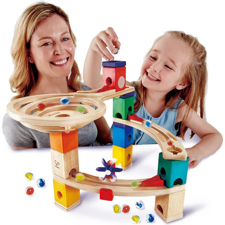 Quadrilla Race to the Finish Marble Run Blocks - Image 2