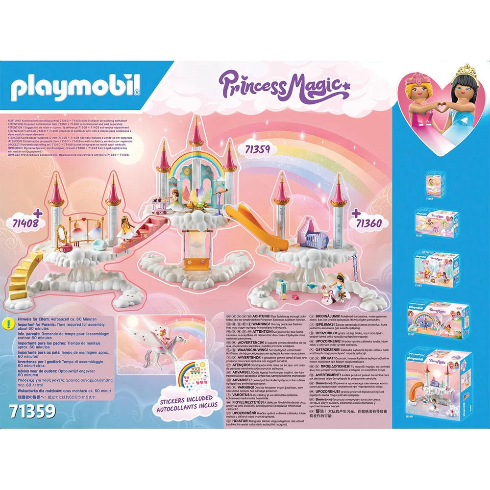 Rainbow Castle in the Clouds Playset - Image 7