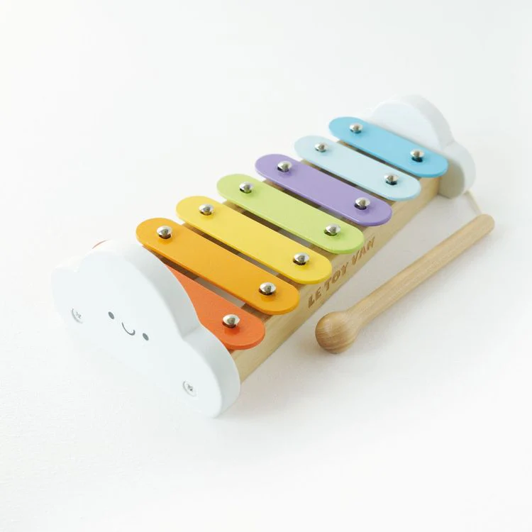 Rainbow Wooden Xylophone - Image 4