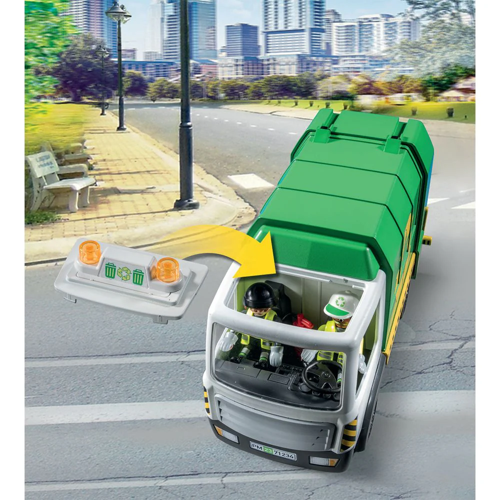 Recycling Truck with Accessories and 2 Figures - Image 2